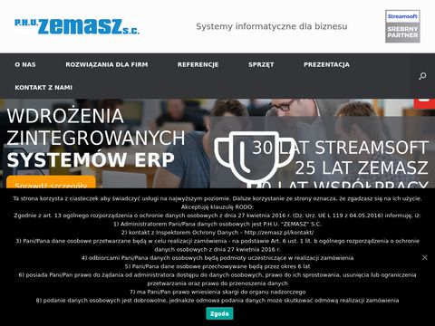 Zemasz oprogramowanie Streamsoft Pro