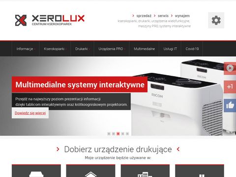 Xerolux.pl - kserokopiarki dzierżawa
