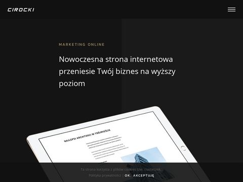 Cirocki.pl - tworzenie stron www Kartuzy