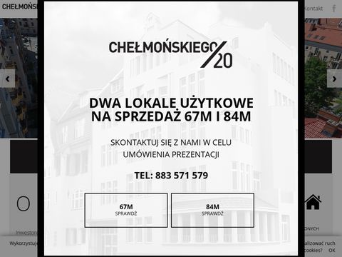Chelmonskiego20.pl - mieszkania