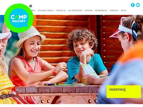 Campmazury.pl obozy dla dzieci