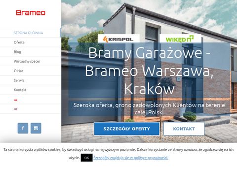Brameo.pl bramy garażowe do posesji