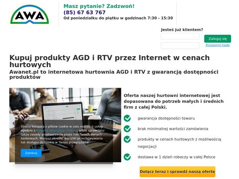 Awanet.pl Hurtownia internetowa AGD RTV