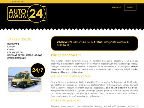 Autolaweta24-krakow.pl - pomoc drogowa