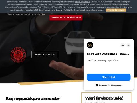 Autoklasa.pl sprowadzanie pojazdów