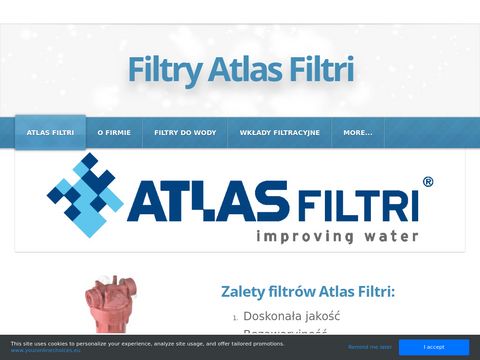 Atlasfiltri.weebly.com filtry do wody prosto z Włoch