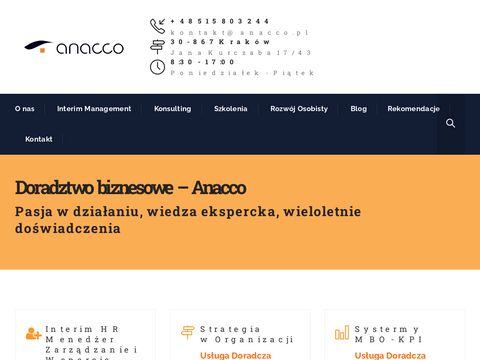 Anacco.pl - premiowanie pracowników