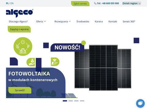 Algeco.pl kontenery magazynowe