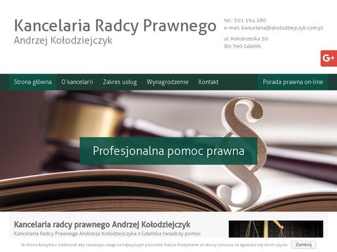 Akolodziejczyk.com.pl obsługa prawna