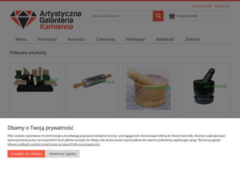 Agk.istore.pl - sklep z kamieniami