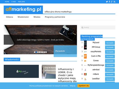 Affmarketing.pl - programy partnerskie
