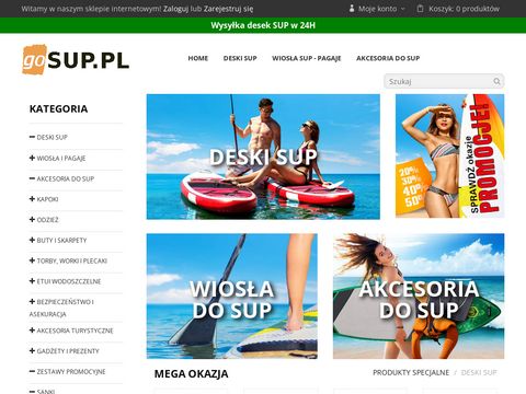 Gosup.pl sklep surferski