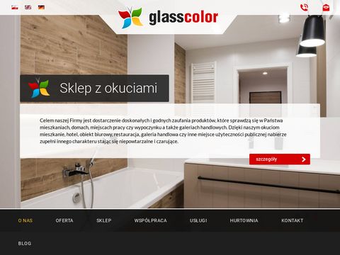 Glasscolor.pl drzwi szklane Warszawa
