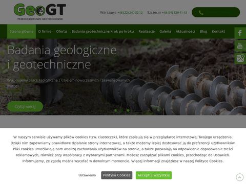 GeoGT przedsiębiorstwo geotechniczne