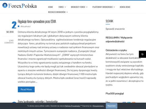 Forexpolska.pl serwis o tematyce rynku forex