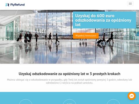 Flyrefund.pl odszkodowania lotnicze