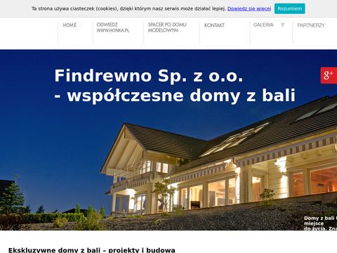 Findrewno.pl współczesne domy z bali