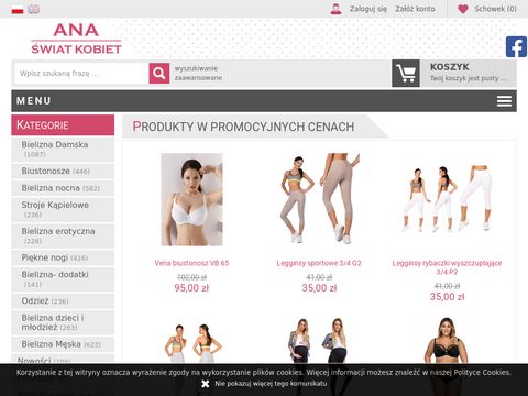 FirmaAna.pl - bielizna korygująca online