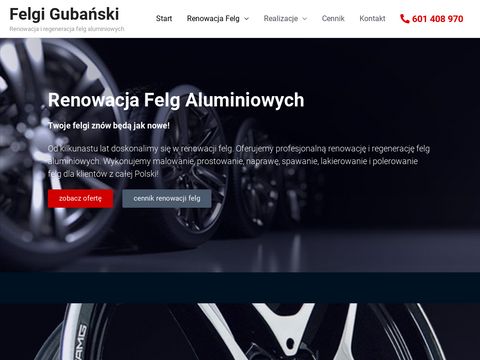 Felgigubanski.pl renowacja