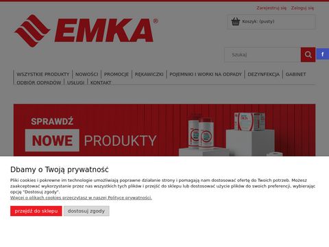 Emka-sklep.com.pl rękawice nitrylowe