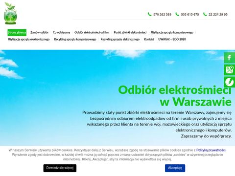 Ago Recykling elekrtosmieci Warszawa