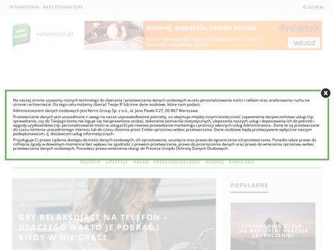 Edutorial.pl - wyjątkowy portal edukacyjny