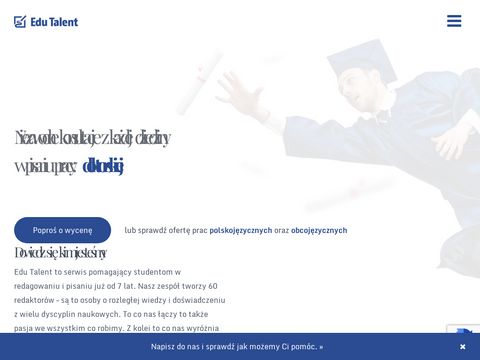 Edutalent.pl - praca licencjacka