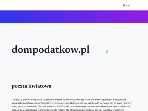 Dompodatkow.pl książka przychodów