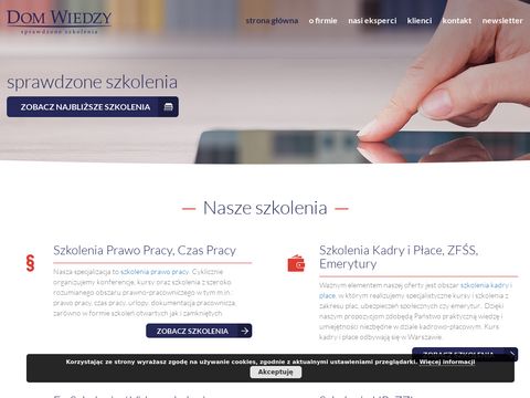 Dom-wiedzy.pl kursy kadry i płace w Warszawie