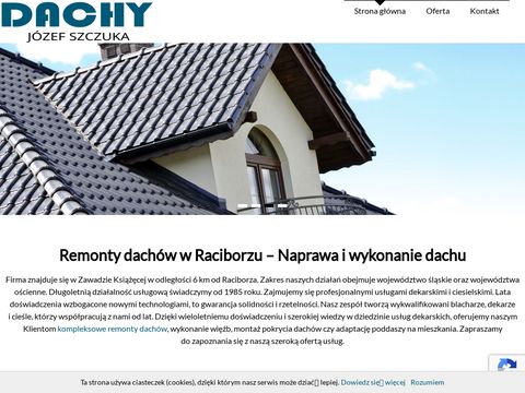 Dachy-szczuka.pl wykonanie dachu Wodzisław