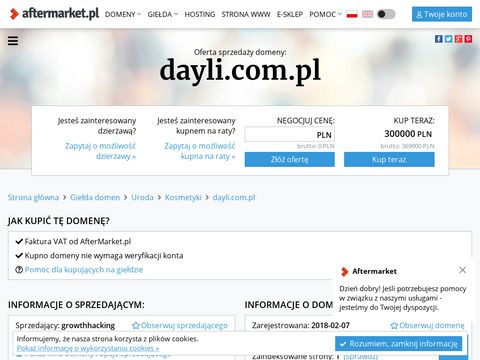Dayli.com.pl - drogeria online