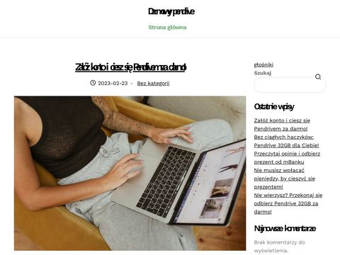 Darmowypendrive.pl za rejestracje w mBank