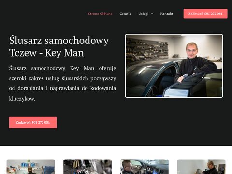 KeyMantczew.pl - ślusarz samochodowy