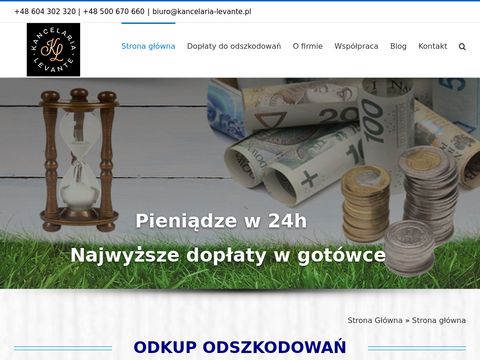 Kancelaria-levante.pl odkup szkody