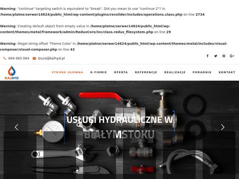 Kalhyd.pl usługi hydrauliczne