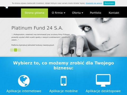 Itstream.pl Aplikacje internetowe