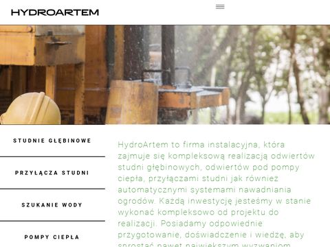 Hydroartem.pl usługi szukania wody