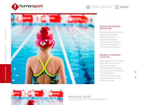 Humansport.pl nauka pływania i innych sportów