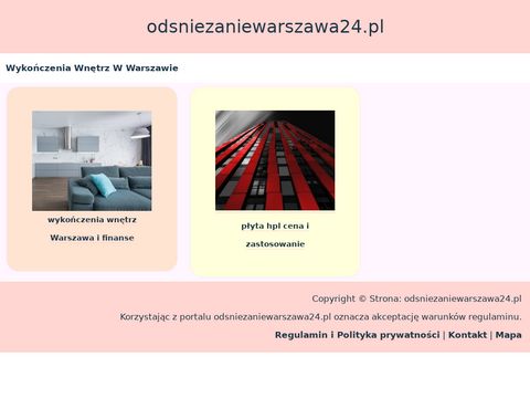 Odsniezaniewarszawa24.pl - odśnieżanie