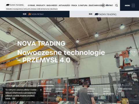 Nova-trading.com - usługi cnc