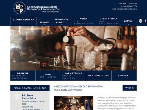 Msbis.com ogólnopolska szkoła barmanów