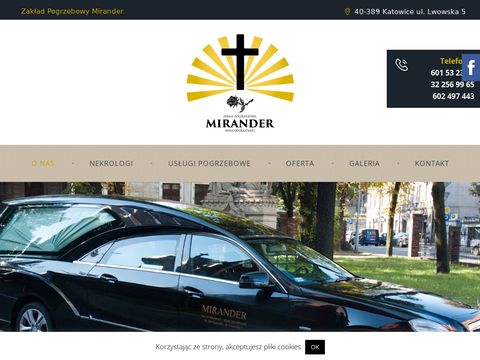 Mirander.com.pl zakład pogrzebowy