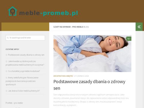 Meble-promeb.pl z Krakowa - na wymiar