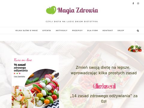 MagiaZdrowia.com.pl gabinet dietetyczny