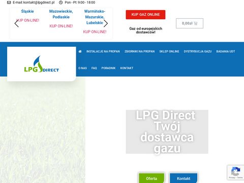 Lpgdirect.pl dostawcy gazu