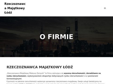 Lodzrzeczoznawca.pl majątkowy Mateusz Zarzycki
